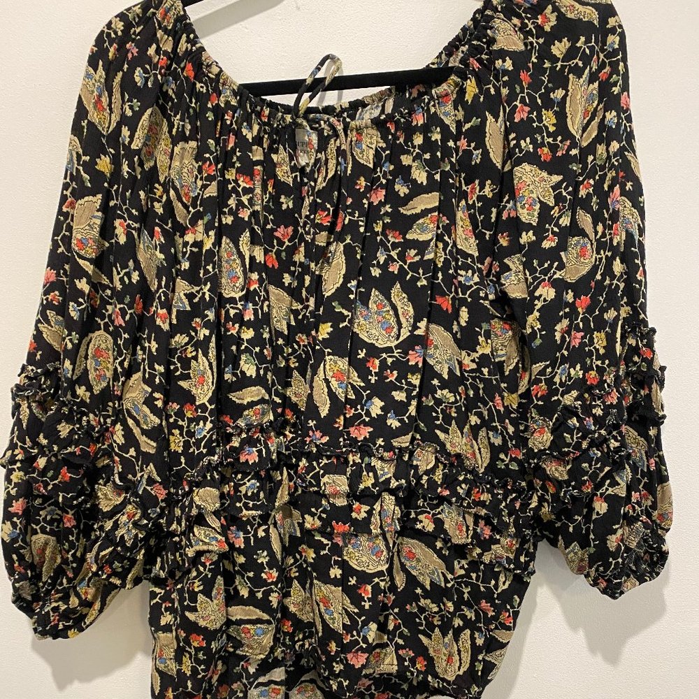 Ralph Lauren Black Blouse